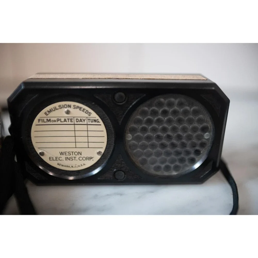 Art Deco 1935 Weston Photronic 650 light meter Working
